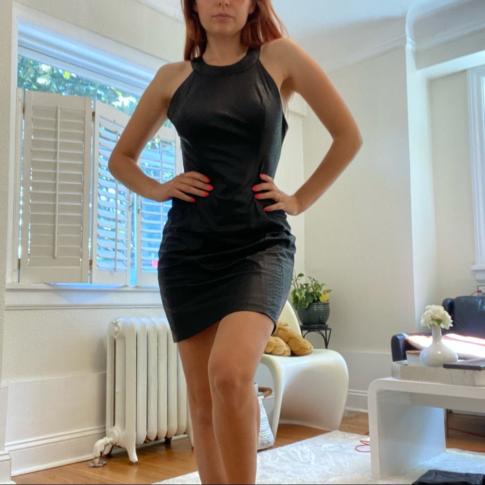 Snakeprint guess dress
